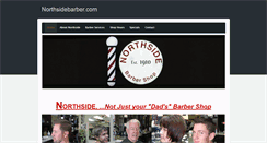 Desktop Screenshot of northsidebarber.com